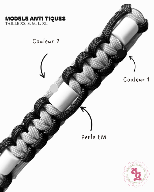 Collier Anti-tiques - À personnalisé