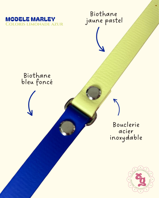 Collier Marley - Limonade azur