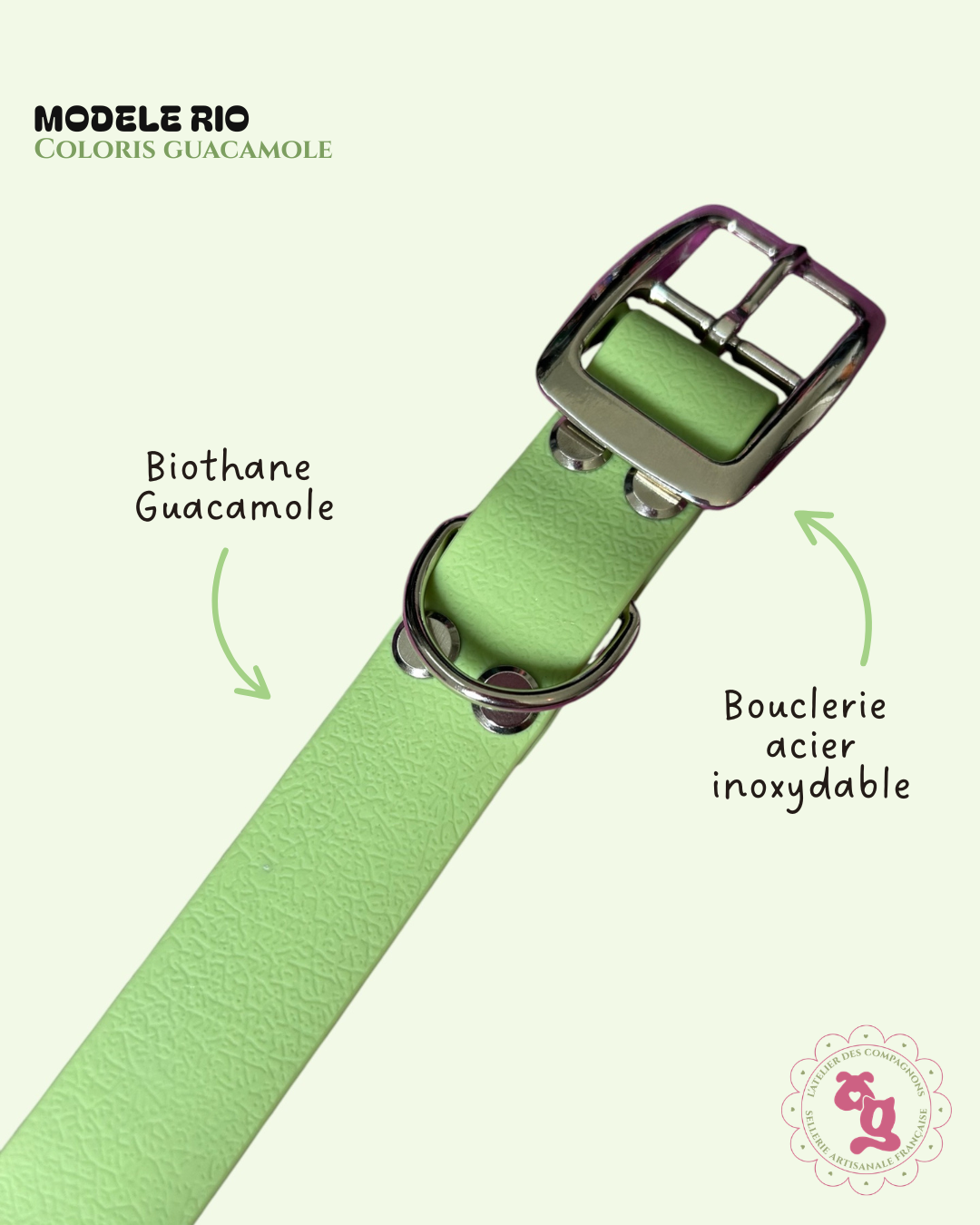 Collier Rio - Guacamole